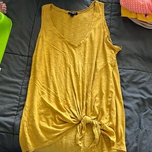 Express | Yellow Tie Tank